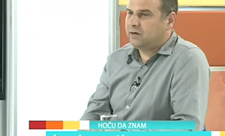 Gostovanje Jovanovića u emisiji Hoću da znam na NTV