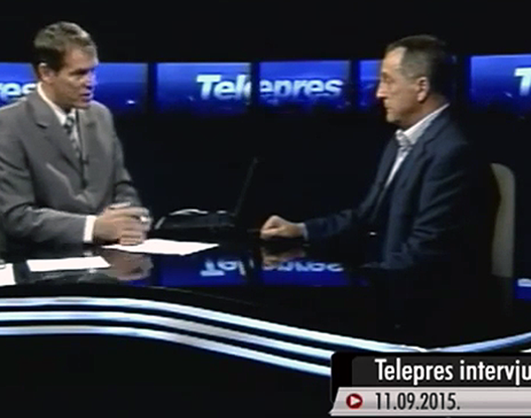 Gostovanje Živkovića u emisiji Telepres na NTV