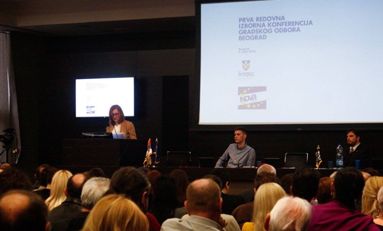 Održana Izborna konferencija Gradske organizacije Nove stranke Beograd