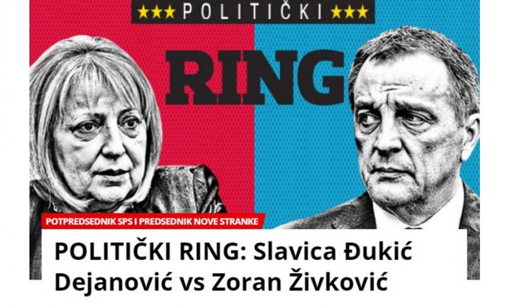 Politički ring: Živković vs. Đukić Dejanović