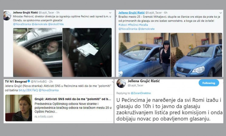 Jelena Grujić Ristić: Aktivisti SNS pretili da će me "polomiti" od batina