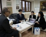 Delegacija mirovne organizacije iz Južne Koreje na sastanku sa liderom NOVE Živkovićem